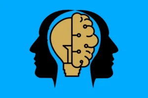 Representación visual de cómo reprogramar la mente y activar el poder mental consciente