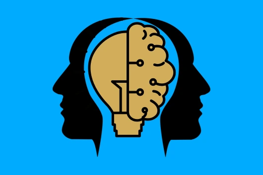 Representación visual de cómo reprogramar la mente y activar el poder mental consciente